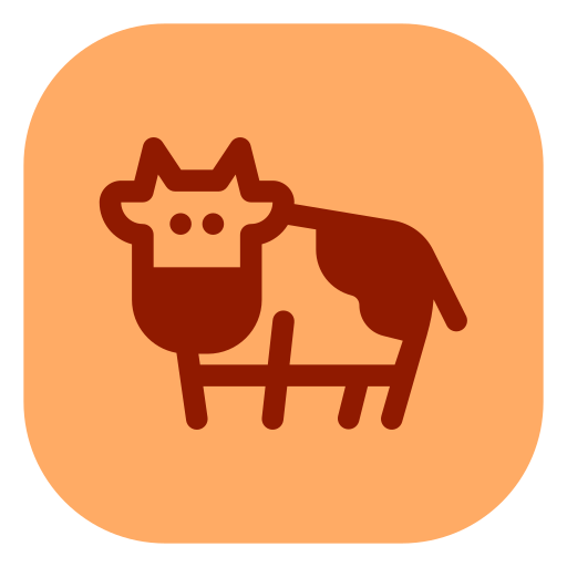 vaca icono gratis