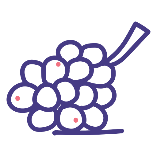 uvas icono gratis