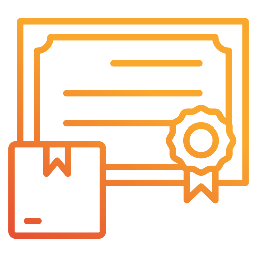 seguridad del producto icono gratis