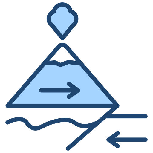 zone de subduction Icône gratuit zone de subduction Icône gratuit