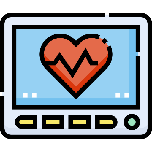 Electrocardiograma icono gratis