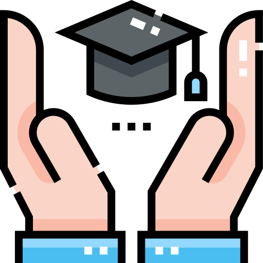 graduación icono gratis