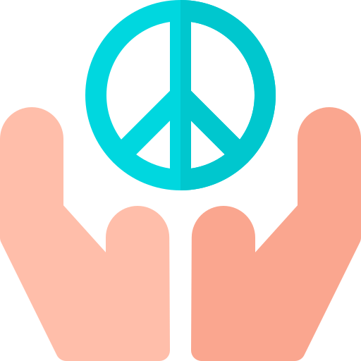 Paz icono gratis