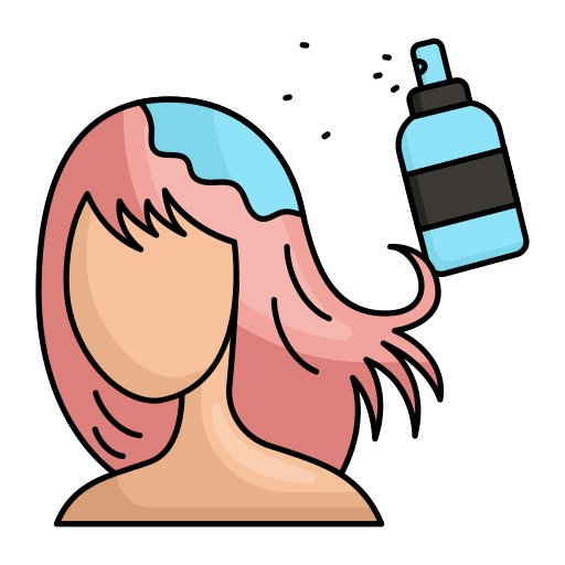 laca para el cabello icono gratis