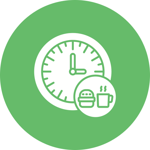 Lunch break free icon Lunch break free icon