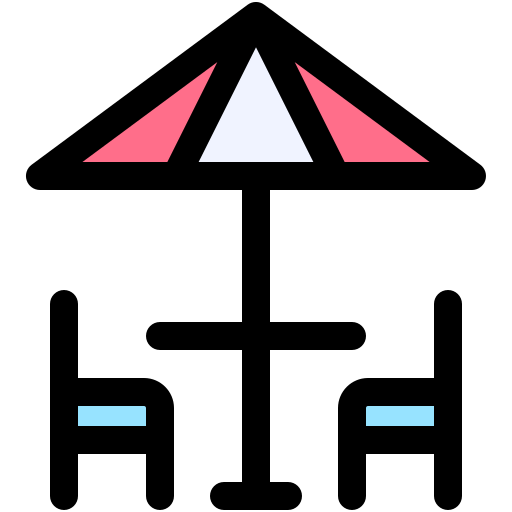 Picnic table free icon