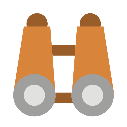 Binocular free icon