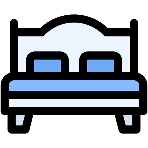 cama matrimonial icono gratis