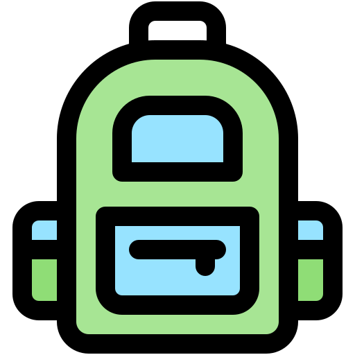 Backpack free icon