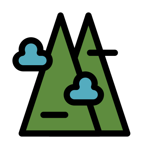 montagne Icône gratuit