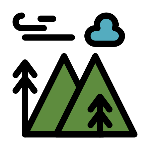 montagne Icône gratuit