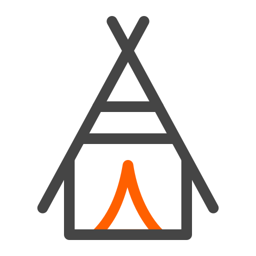 Tent free icon Tent free icon