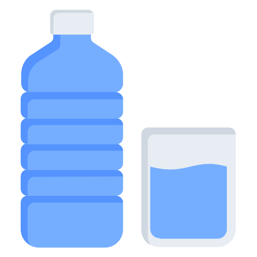 botella de agua icono gratis