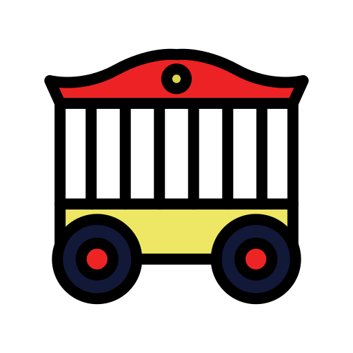 jaula de circo icono gratis