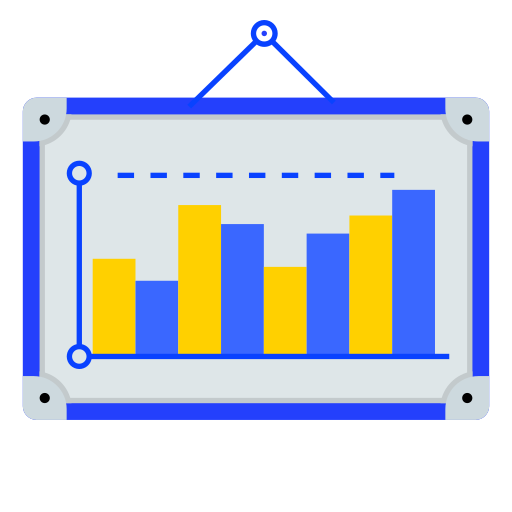 grafico icono gratis