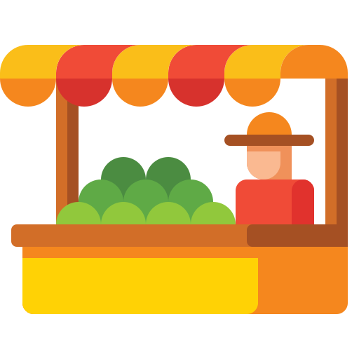 marché des fermiers Icône gratuit marché des fermiers Icône gratuit