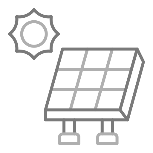 energía solar icono gratis