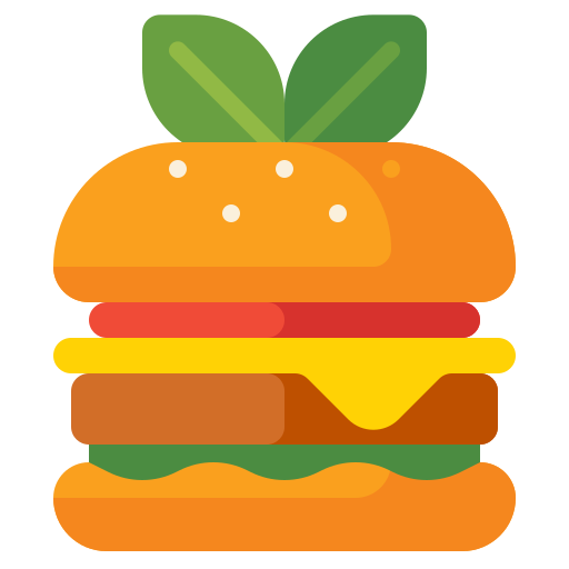 hamburguesa vegetariana icono gratis