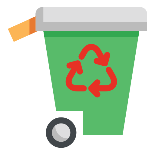 papelera de reciclaje icono gratis