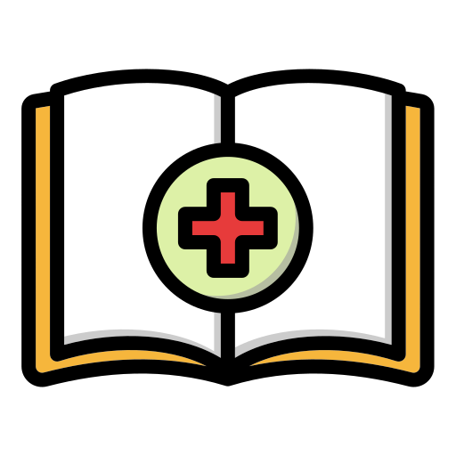 libro medico icono gratis