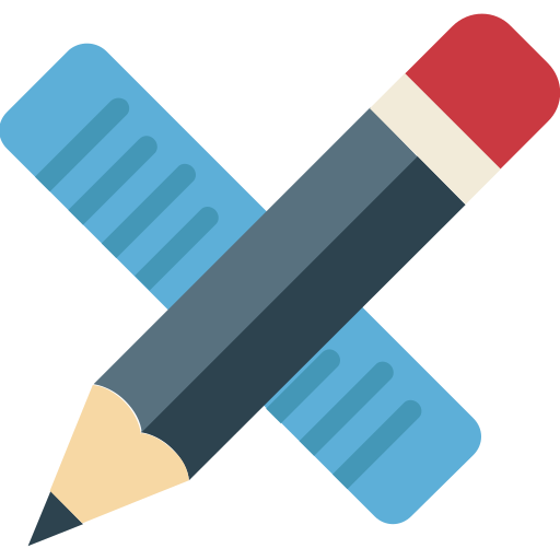 bleistift und lineal kostenlos Icon bleistift und lineal kostenlos Icon