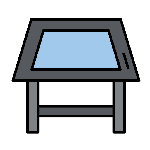 mesa de dibujo icono gratis