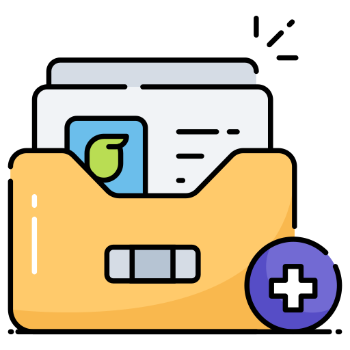 documento medico icono gratis