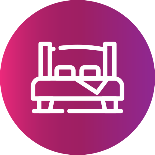 Double bed free icon