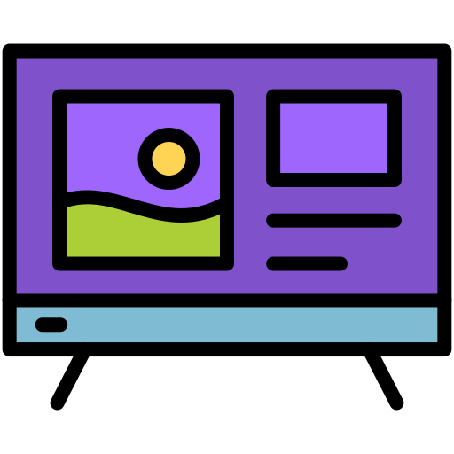 televisor icono gratis