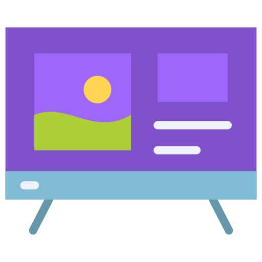 televisor icono gratis