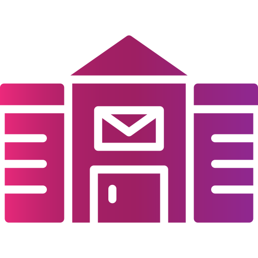 oficina de correos icono gratis