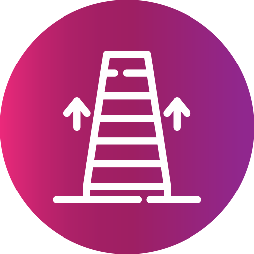 escalera mecánica icono gratis