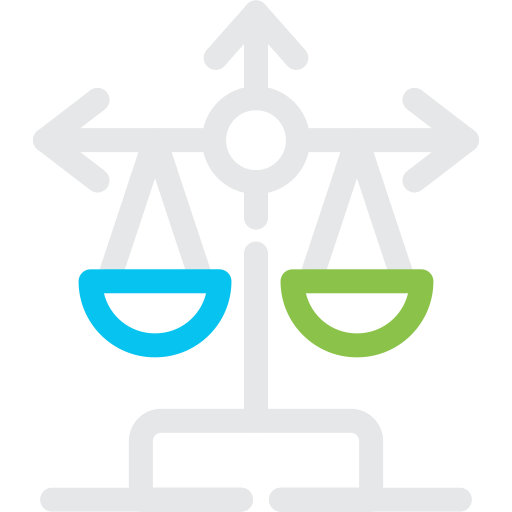 Balance scale free icon