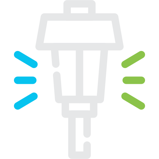 iluminação pública grátis ícone iluminação pública grátis ícone