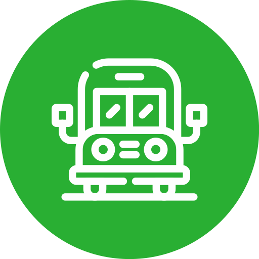 Ônibus grátis ícone Ônibus grátis ícone
