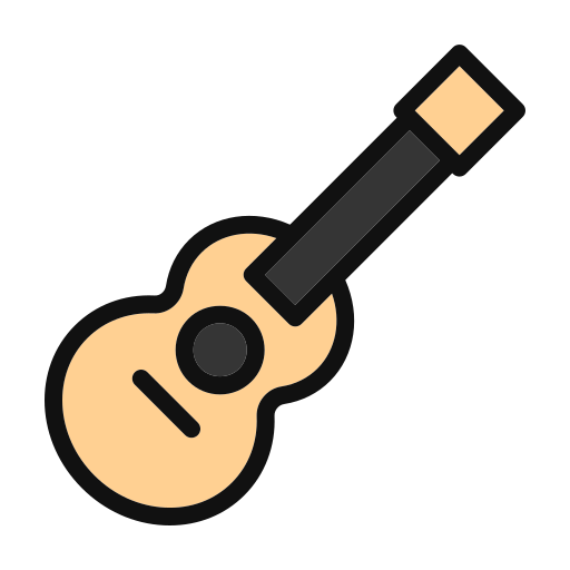 guitarra acustica icono gratis