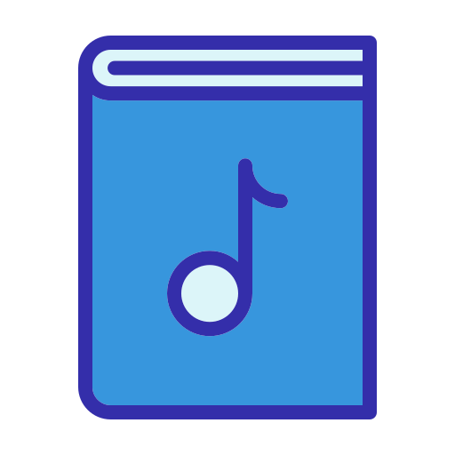 livro de música grátis ícone livro de música grátis ícone
