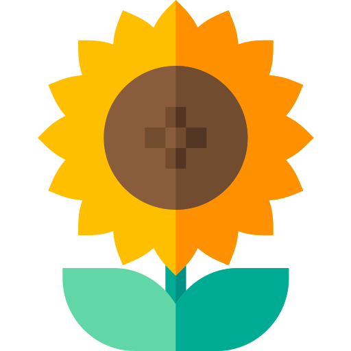 Girasol icono gratis