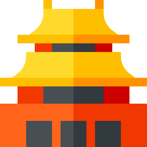 ciudad prohibida icono gratis