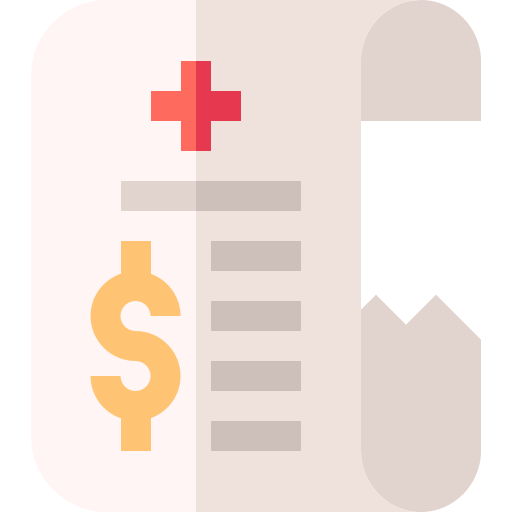 Invoice Basic Straight Flat icon