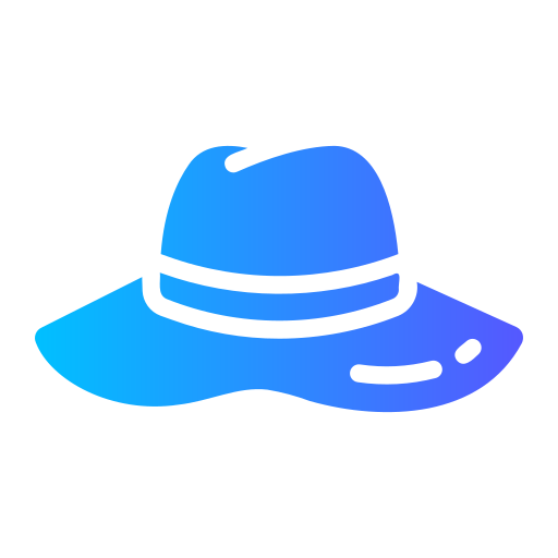 sombrero de verano icono gratis