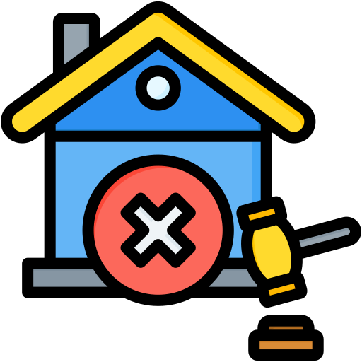 juicio hipotecario icono gratis