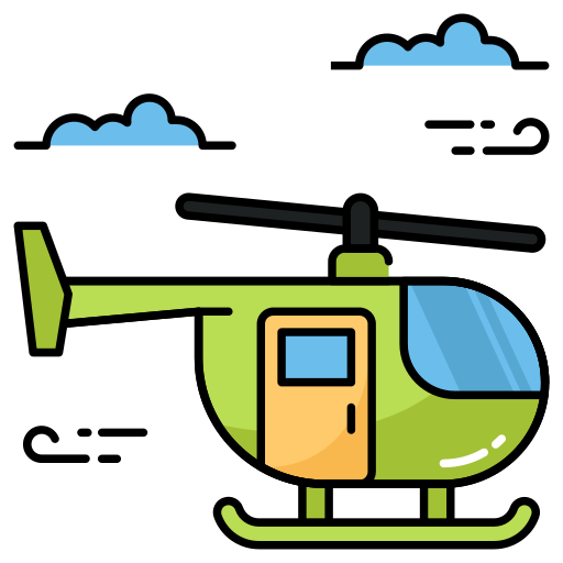 helicóptero icono gratis