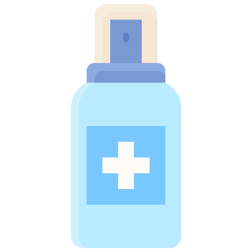 Spray free icon