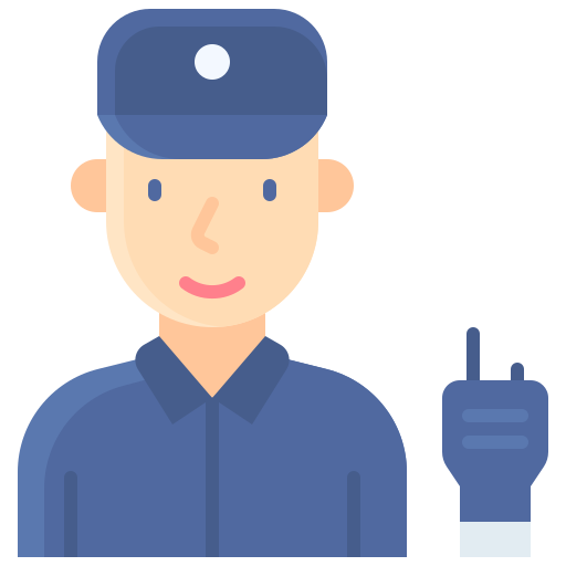 guardia de seguridad icono gratis