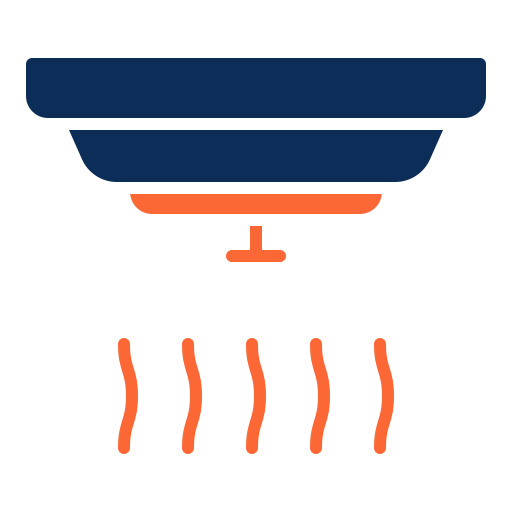 detector de humo icono gratis