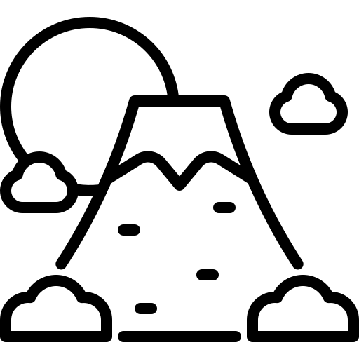 Fuji mount free icon