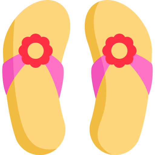 sandalias icono gratis