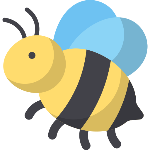 abeja icono gratis