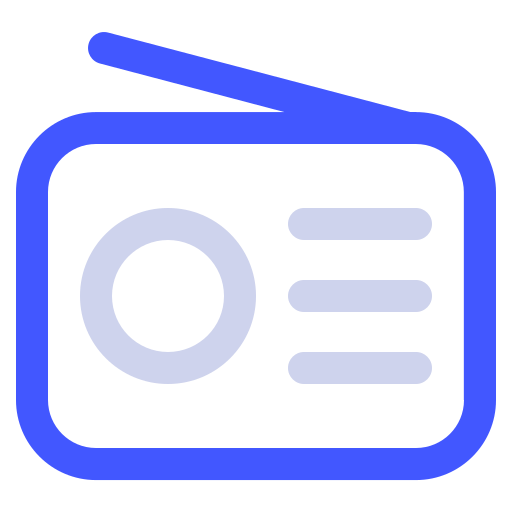 radio Icône gratuit